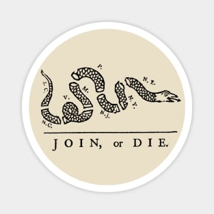 Join or Die Magnet